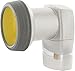 SCHWAIGER -302- Single LNB mit Sun Protect, 1-fach, digital (1 Teilnehmer), extrem hitzebeständige LNB Kappe, Einsatz mit Satellitenschüssel, multifeed-tauglich mit Wetterschutz und vergoldeten Kontakten