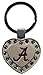 Produktbild University of Alabama Metal Heart Schlüsselanhänger