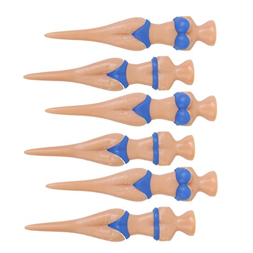 6pcs-Bikini-Model-Golf-Tees-Divot-Tools-Novelty-Gift-78mm