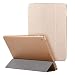 Produktbild AmaSells Ipad/Tablette Schutzhülle, iPad 6th Generation 2018 9.7 Zoll Intelligentes Stoßfest Schlanker Magnetischer Dreifaches Ledertasche Hüllen Abdeckung Klappdeckel (Gold)