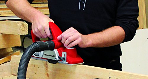 Einhell Elektrohobel TE-PL 850 (850 W, Hobelbreite 82 mm, Spantiefe 3 mm, Falztiefe 18 mm, Falztiefenanschlag, Parallelanschlag, Absaugadapter, Zubehördepot) - 11