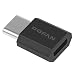 Produktbild Micro-USB-Buchse auf USB-Typ-c männlichen Ladeadapter [2-pack], POFAN® - usb c-Adapter Mikro-USB, Micro-USB-Konverter für neue macbook air, nexus, OnePlus, lumia, Huawei und andere Typ-C-Geräte, CE / fcc / RoHS zertifiziert - schwarz