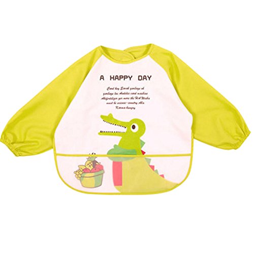 Baby Boy Girls Painting/ Eating Waterproof Bibs Children's Aprons/ Smock-A491