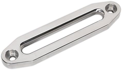 Sealey AHF254 Aluminium Hawse Fairlead, 254mm, 299mm Width, Silver