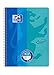 Produktbild OXFORD 400101422 Collegeblock Touch DUO 10er Pack A4 160 Seiten 100 Seiten kariert und 60 Seiten liniert kombiniert in einem Block mit Doppelrand meerblau/aqua