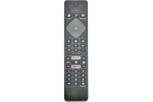 LMZMYTX Repuesto Mando Philips TV para Smart T V Compatible con Mando Universal TV Philips