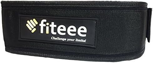 Fiteee Neoprene Gym Weight Lifting Belt Body Building Fitness Belt; Lunges Thruster, Body Work Gym Training Exercise Cross Fit Training, Strength Training, Weightlifting For Men And Women