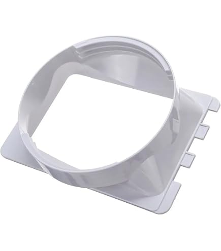 Coupleur De Tuyau D'échappement Pour Climatiseur Mobile - Adaptateur Fenêtre Rond/carré - Compatible Midea, KY-26, Etc.