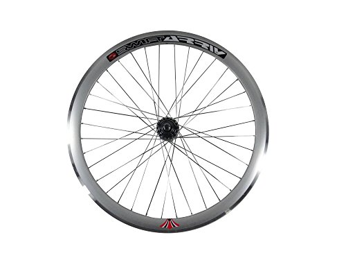 Deep V 43 mm rueda trasera para bicicleta, Fixed Gear, vía, una sola
