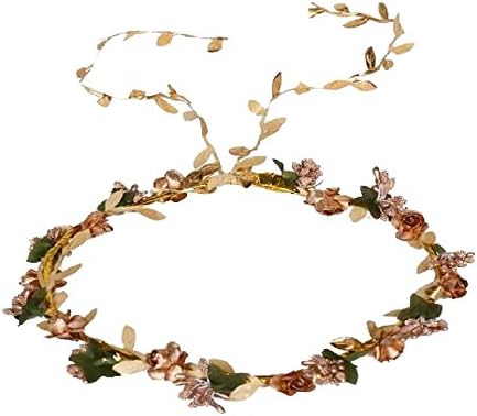 Floral Flower Festival Wedding Party Garland Forehead Hair Head Band