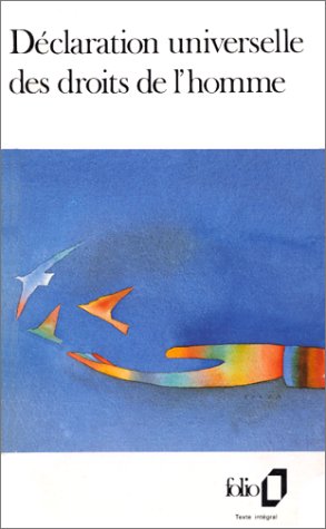 couverture de : D&eacute;claration Universelle des droits de l'homme