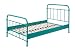 Produktbild Vipack NYBE1294 Metallbett New York Liegefläche, 120 x 200 cm, Circa 125 x 110 x 210 cm, türkis