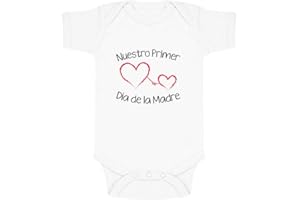 Green Turtle Nuestro Primer dia de la Madre Regalo para Mama Primeriza Body Bebé Recién Nacido