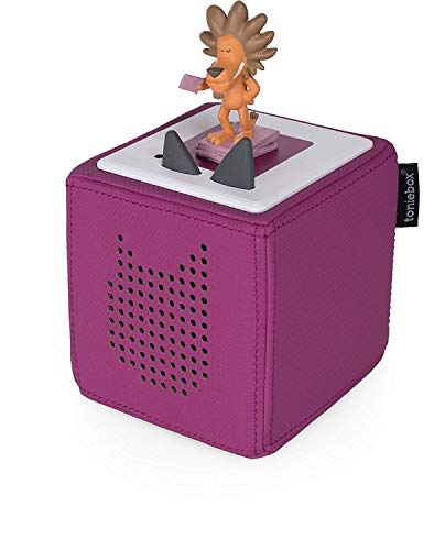 Price comparison product image Toniebox Starterset Kinderspeaker with Löwe Tonie - purple / beere