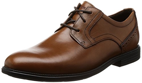 Rockport Madson Plain Toe, Derbys Homme Marron (Tan) 43 EU