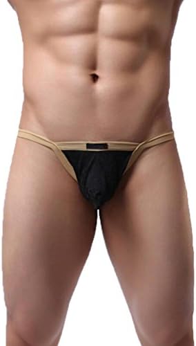 Men's Sexy T-Back U Convex Briefs G-String Underwear