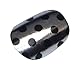 Chix Nails Nail Wraps Black On Silver Polka Dot Fingers Toes Vinyl Foils Minx Trendy Style