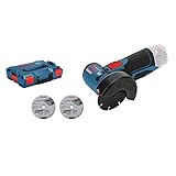 Bosch Professional Meuleuse d'angle Sans Fil GWS 10,8-76 V-EC (12 V, Ø de Meule 125 mm, L-Boxx)