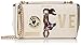 Produktbild Love Moschino Damen Borsa Calf Pu Avorio Schultertasche, Weiß (Ivory), 16x35x9 cm