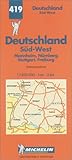 Image de Carte routière : Allemagne Sud-Ouest, N° 419