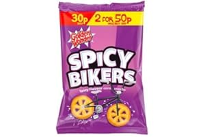 Golden Wonder Spicy Bikers Spicy Flavour Corn Snacks (25g x 36)