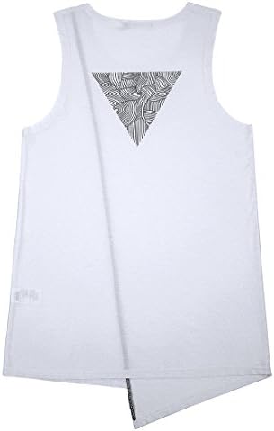 Kermit Psyche Tank Top For Men With Irregular Design KP-8002