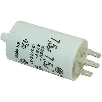 Condensateur 7µF 450V Pour Sèche-linge Candy - Référence D'origine 41039164 - Neuf Sous Emballage