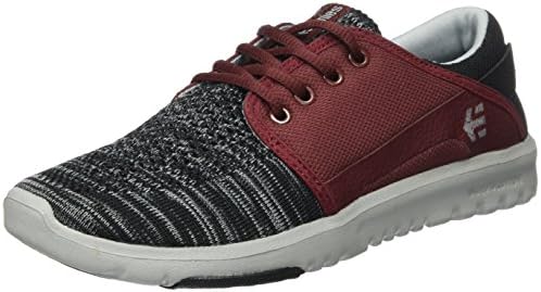 Etnies Mens Scout Yb Skateboarding Shoe,Black (Black/Grey/RED - 576),8 UK (42 EU)