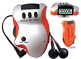 Digital Pedometer & FM Scan Radio Yellow