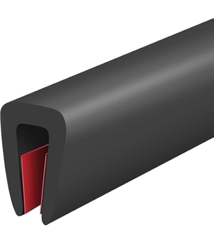 EUTRAS Randbescherming, 10 m, 1-4,5 mm, wit, houdt zonder lijm, perfect voor platen en werkbescherming, beschermt en ontscherpt randen, topindustriële kwaliteit, Made in Germany