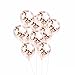 Produktbild Gaddrt 10 stücke 12 Zoll Folie Latex Konfetti Ballon Set Hochzeit Geburtstag Baby Shower Dekoration Party Hochzeit (C)
