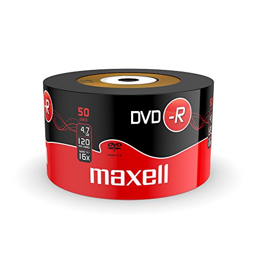 50 Stk. Maxell DVD-R 4,7GB 16x in shrink