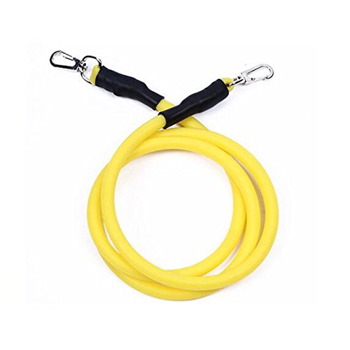 Delmkin Fitness Expander-Set Body Tube Sportgeräte 11-teiliges Set Ideal für Home Fitness – Regenbogenfarben - 4