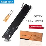 Número de pieza de repuesto: 6GTPY; compatible con los modelos: DELL Precision 5520, 5530, XPS 15, 9570 y 9560.