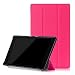Produktbild Skytar Tasche Fire HD8 2016,Fire HD 8 6 Gen Hülle - PU Leder Flip Cover Smart Case Stand Schutzhülle für neue Fire HD 8 Tablet (6. Generation - 2016) Tasche Hülle,Hot Pink