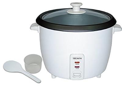 Triomph ETF1408 Cuiseur à Riz 700 W Plastique Blanc 27 x 28 x 22,5 cm 1,8 L