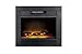 Produktbild Electric Fireplace Heater Chicago Integriert 1800 W Schwarz, Die elektrischen Kamin-Öfen (973977013633)
