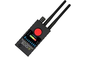 GIDACOM Potente scanner rilevatore di microspie RF, telecamere nascoste, dispositivi di ascolto wireless e localizzatori GPS, facile da usare professionale