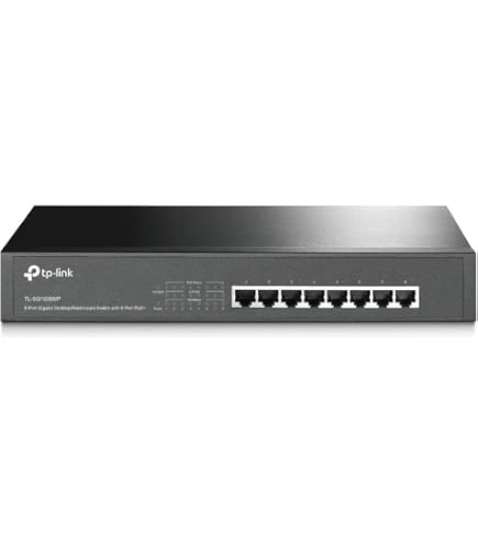 Cisco Catalyst 1300-8FP-2G Managed Switch – 8 Port PoE, 2 X Kombi-Ports, Für Kleine Unternehmen