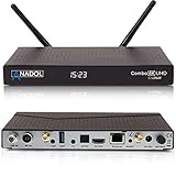 Moderno: receptor de satélite anadol 4K con sistema OpenATV Linux Enigma2 - UHD 2160p H.265 HEVC. Con Dual WiFi para una conexión de red excelente.