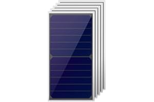 SUNYIMA 5 mini celle solari 7 W 5 V per energia solare, micro pannello solare, giocattoli elettrici, materiali fotovoltaici, kit di sistema solare fai da te (7 W, 5 V, 280 mm x 145 mm)