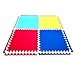 Cannons UK Outdoor/Indoor Protective Flooring Mats - Interlocking Reversible Floor Matting suitable for Gym, Play Area, Exercise, Yoga (80 square ft)
