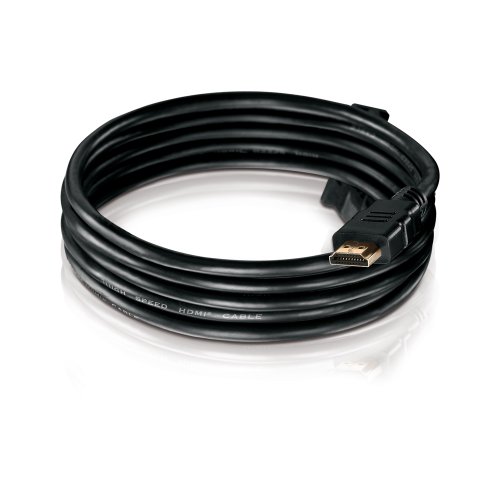 HDSupply X-HC020-050 High Speed HDMI/DVI Kabel Single Link HDMI-A Stecker (19-polig) auf DVI-D Stecker (18+1-polig), vergoldete Kontakte, 2-fach geschirmt, 5,0m, schwarz - 3