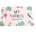 Produktbild TOPFAY Eine große rechteckige Platte Muster Slide Von Ananas Blätter Print to Mauspad PU Mousepad Comfortable Computer-