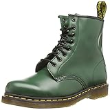 Sohle: Gummi Dr. Martens Unisex-Erwachsene 1460 Combat Boots, Grün (Green), 39 EU