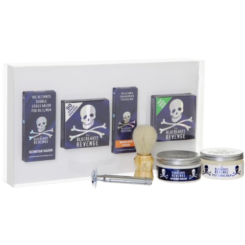 The Bluebeards Revenge Scimitar Safety Razor Shaving Kit