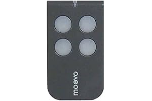 MOOVO Original MT4G Télécommande 4 Touches 433 92 MHz Kod