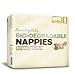 Beaming Baby Biodegradable Nappies Mini (Size 1) 2-6kg, 4-13lb - 8 x packs of 20 (160 Nappies)