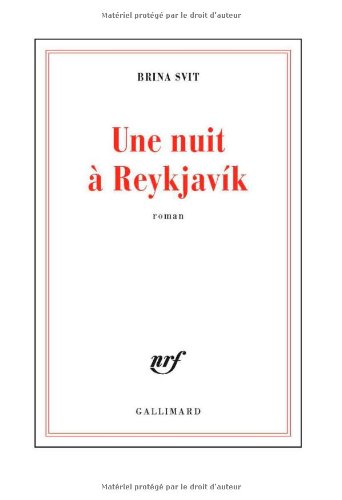 couverture de : Une nuit &agrave; Reykjavik