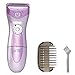 Produktbild ZJstyle® Multifunktionale Lady Shaver Electric Shaver Remover Frauen Bikini Beine Augenbrauen -Trimmer-elektrischer Rasierapparat-Remover-Rasierer, Batteriebetriebene Wet / Dry Shaver, kompaktes Design Ideal für Reisen oder zu Hause verwenden